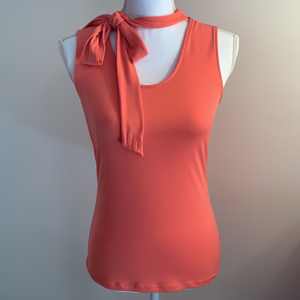 NWT The Limited Melon Top w/Tie XS